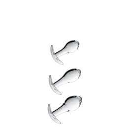 Set 3 Plugs Anal Boule en...
